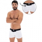 Kit 3 Cuecas Boxer Com Bolso Algodão 