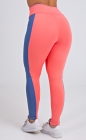 Calça Legging Listra Lateral Rosa Claro