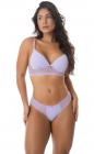 Conjunto Soft Lingerie Com Detalhe Em Renda