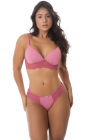 Conjunto Soft Lingerie Com Detalhe Em Renda