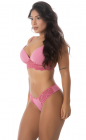 Conjunto Soft Lingerie Com Detalhe Em Renda