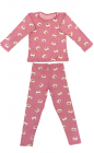 Pijama Infantil Suede Estampado Menina 