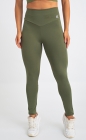 Calça Legging Fitness Com Bolso Verde - Essentials