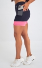 Short Fitness Com Bolso Lateral Em Tela - Insyder