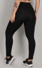 Calça Legging Fitness Poliamida Básica Preta