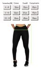 Calça Legging Fitness Poliamida Básica Preta