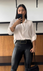 Camisa Viscose Off White