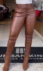 Calça Resinada Marrom