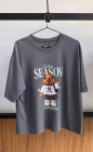 Camisa T-Shirt Premium Feminina Cinza